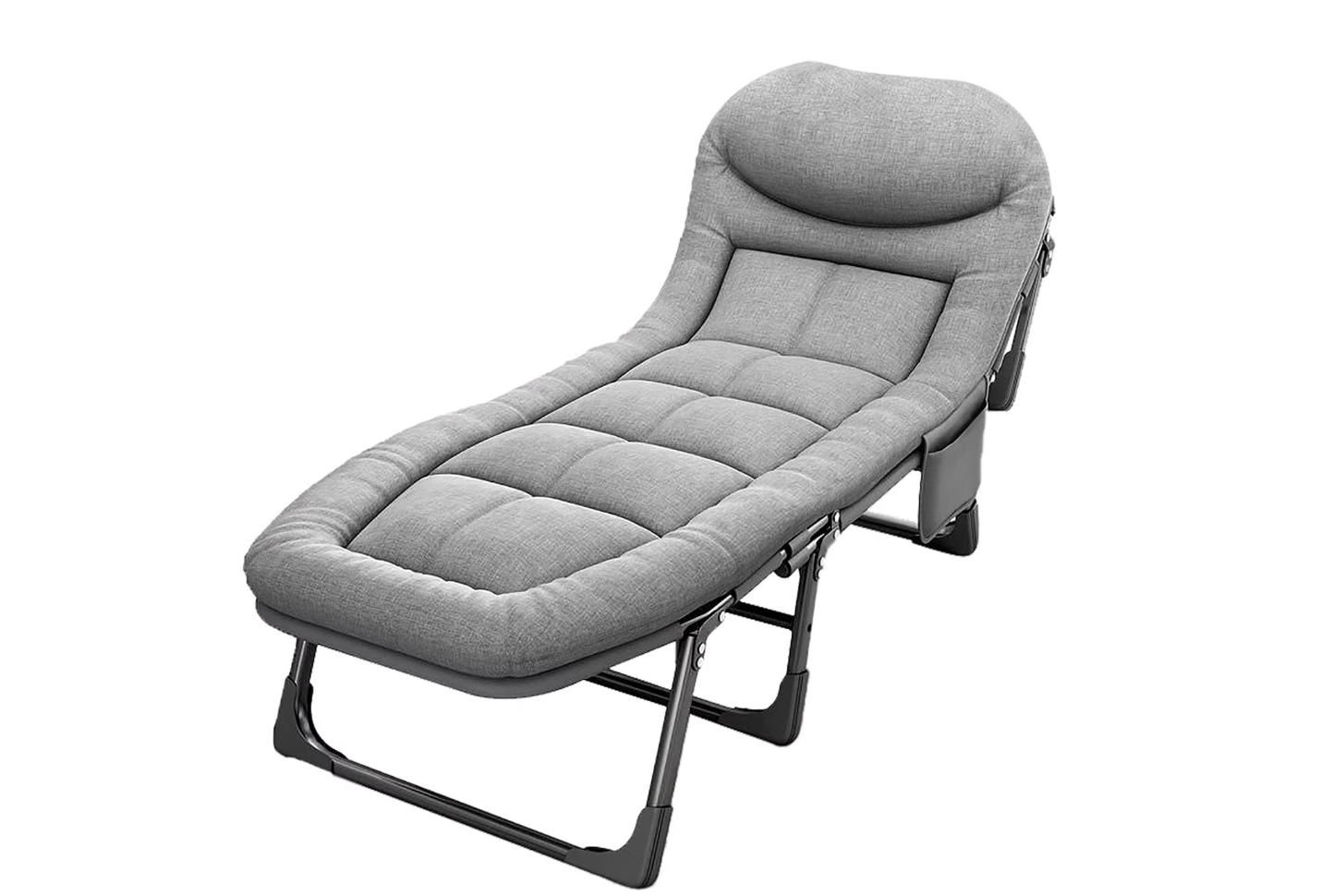 New in Box Camping Cot with Cushion,, Portable Folding Lightweight Bed