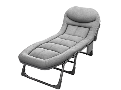 New in Box Camping Cot with Cushion,, Portable Folding Lightweight Bed