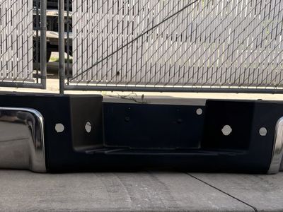Rear chrome bumper