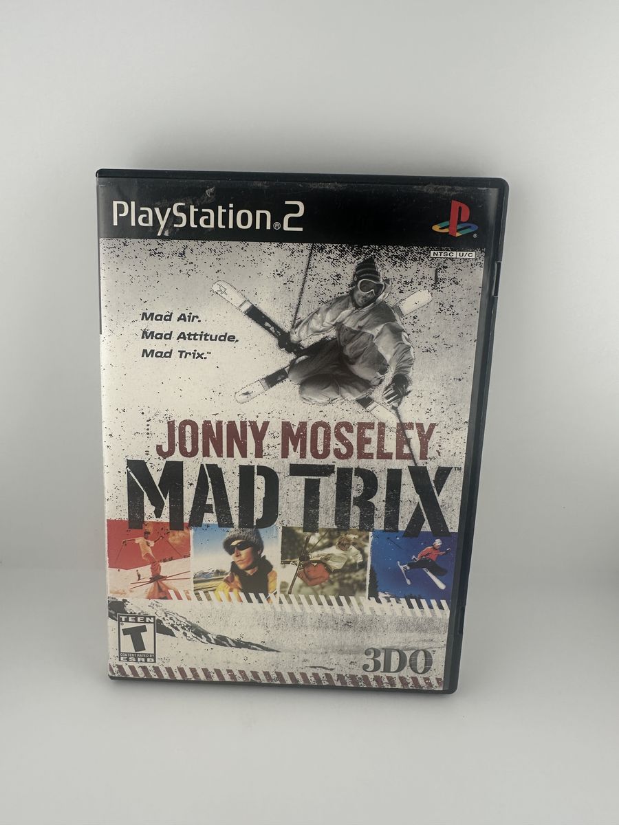 Jonny Moseley Mad Trix PS2 Complete CIB Tested PlayStation 2 Manual 3DO