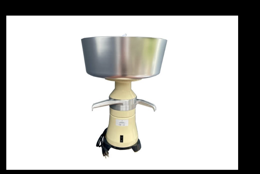 Slavic beauty cream separator metal model
