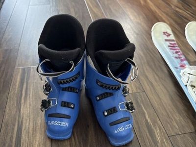 Lange Ski boots And Volkl Skis $30 Each