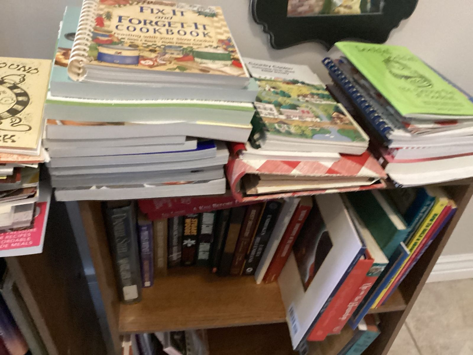 Assorted Fiction & Cookbook Collection - Various Authors, Mixed Genres (Used)