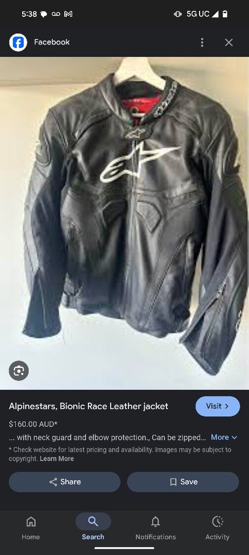 Alpine Stars bionic race full leather suit