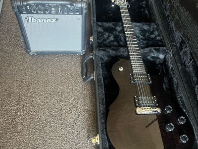 PRS SE Fredrik Åkesson Signature Electric Guitar with Hard Case and Ibanez Amp