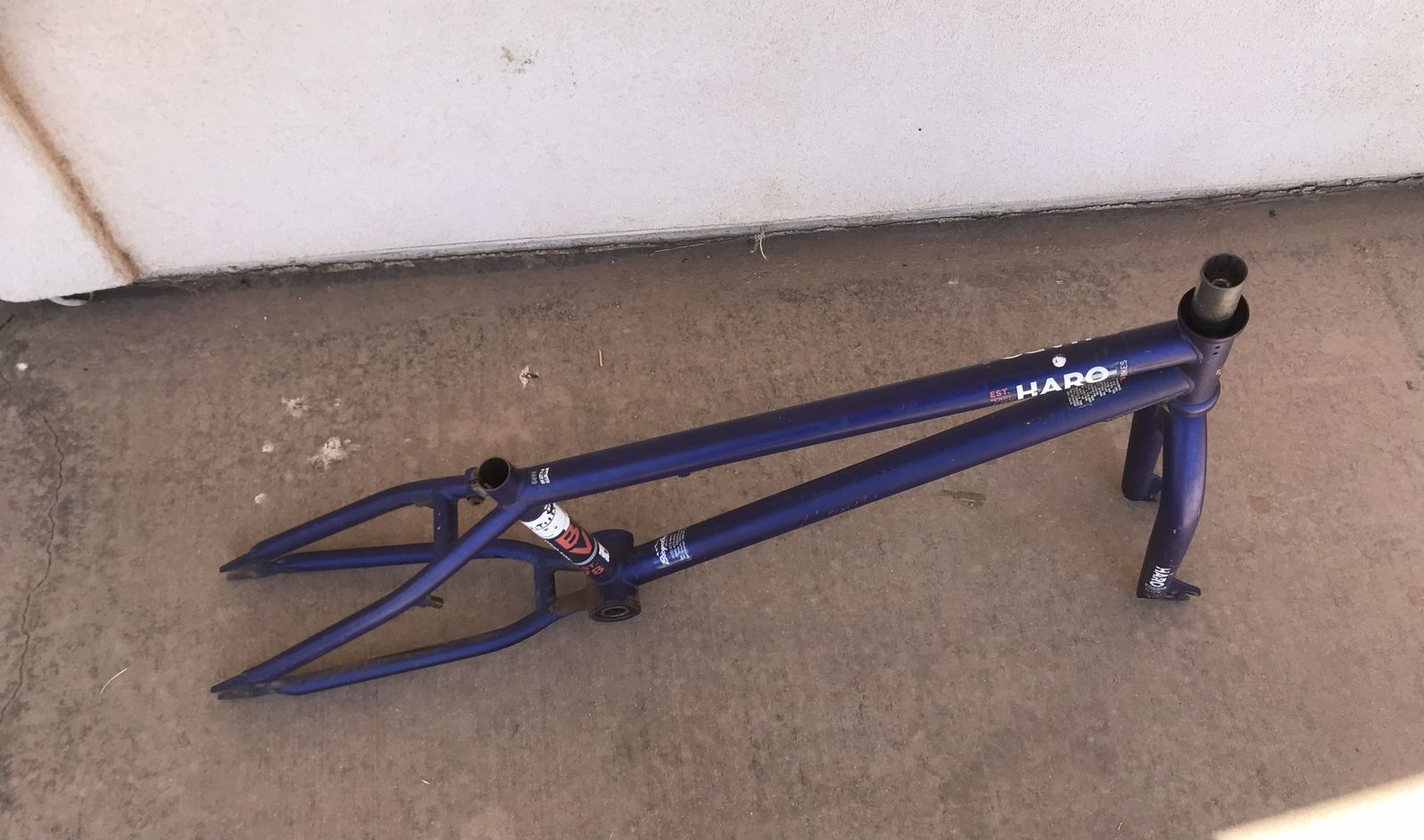 Haro bmx frame and fork set
