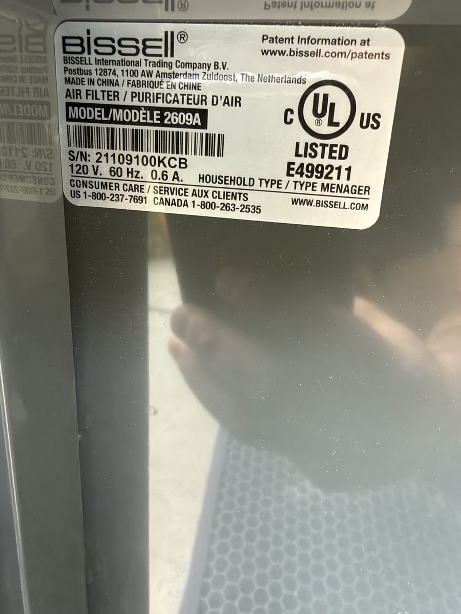 Bissell Air Filter / Purifier