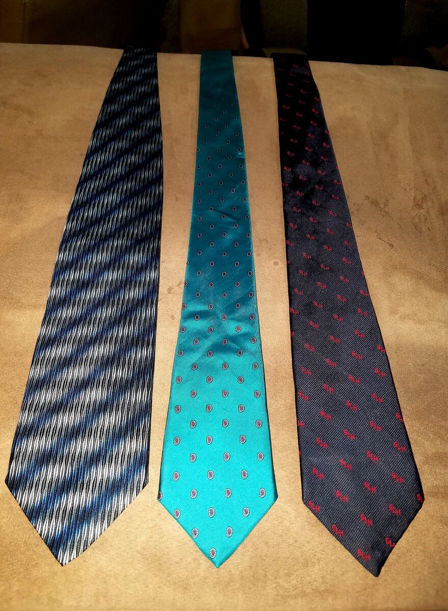 3 High quality men's silk ties-BATCH #3