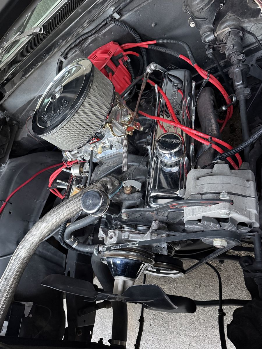 283 sbc bored over 30 with power glide transmission