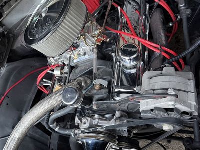 283 sbc bored over 30 with power glide transmission