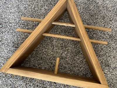 Wooden Jewelry Wall Organizer