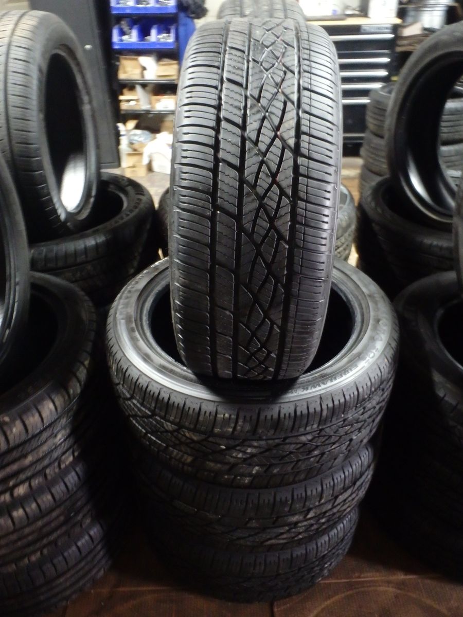 225/45R17 FIRESTONE FIREHAWK AS V2 SET OF USED TIRES