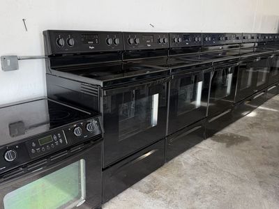 Whirlpool Electric Range Stove - Black