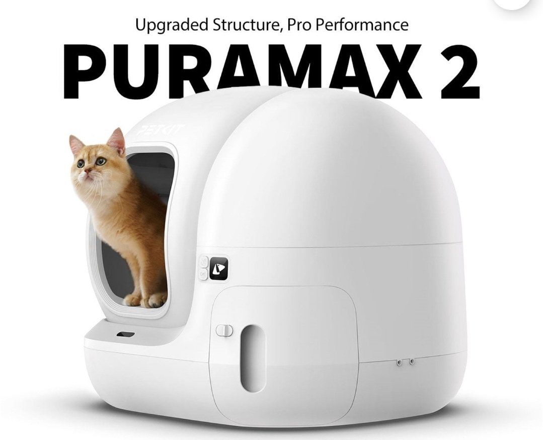 Petkit Puramax 2 Automatic Self-Cleaning Litter Box Bundle