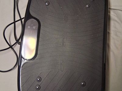 Whole Body Vibration Plate Exercise Machine Fitness Platform with Box