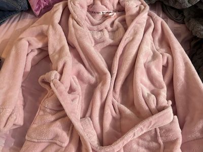 Juicy Couture Sequin Fuzzy Robe L/XL