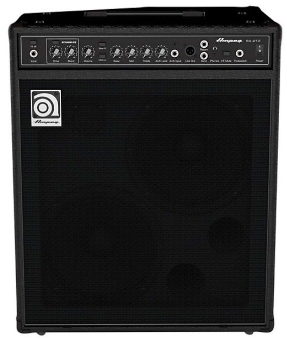 Ampeg BA210V2 2x10 Bass Combo Amplifier with Cover