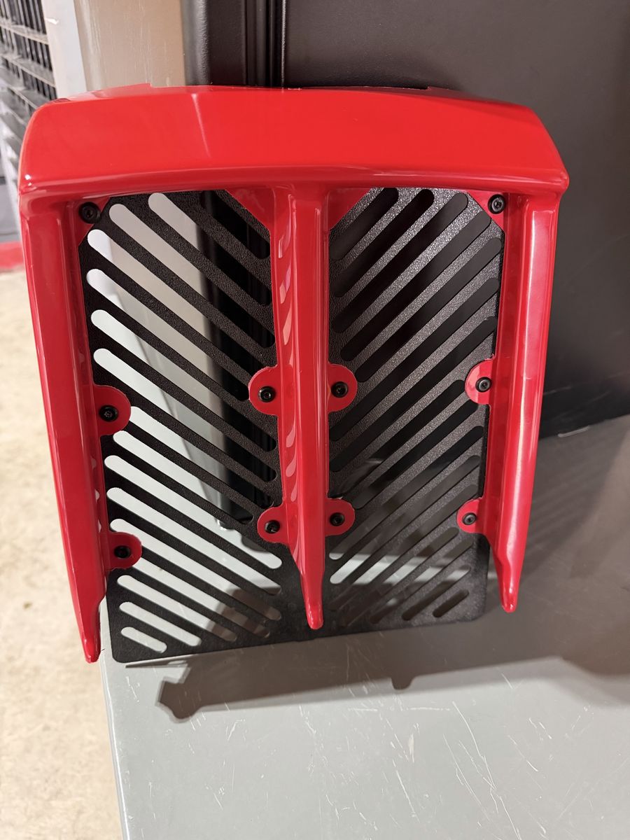 Maier radiator cover grill for banshee