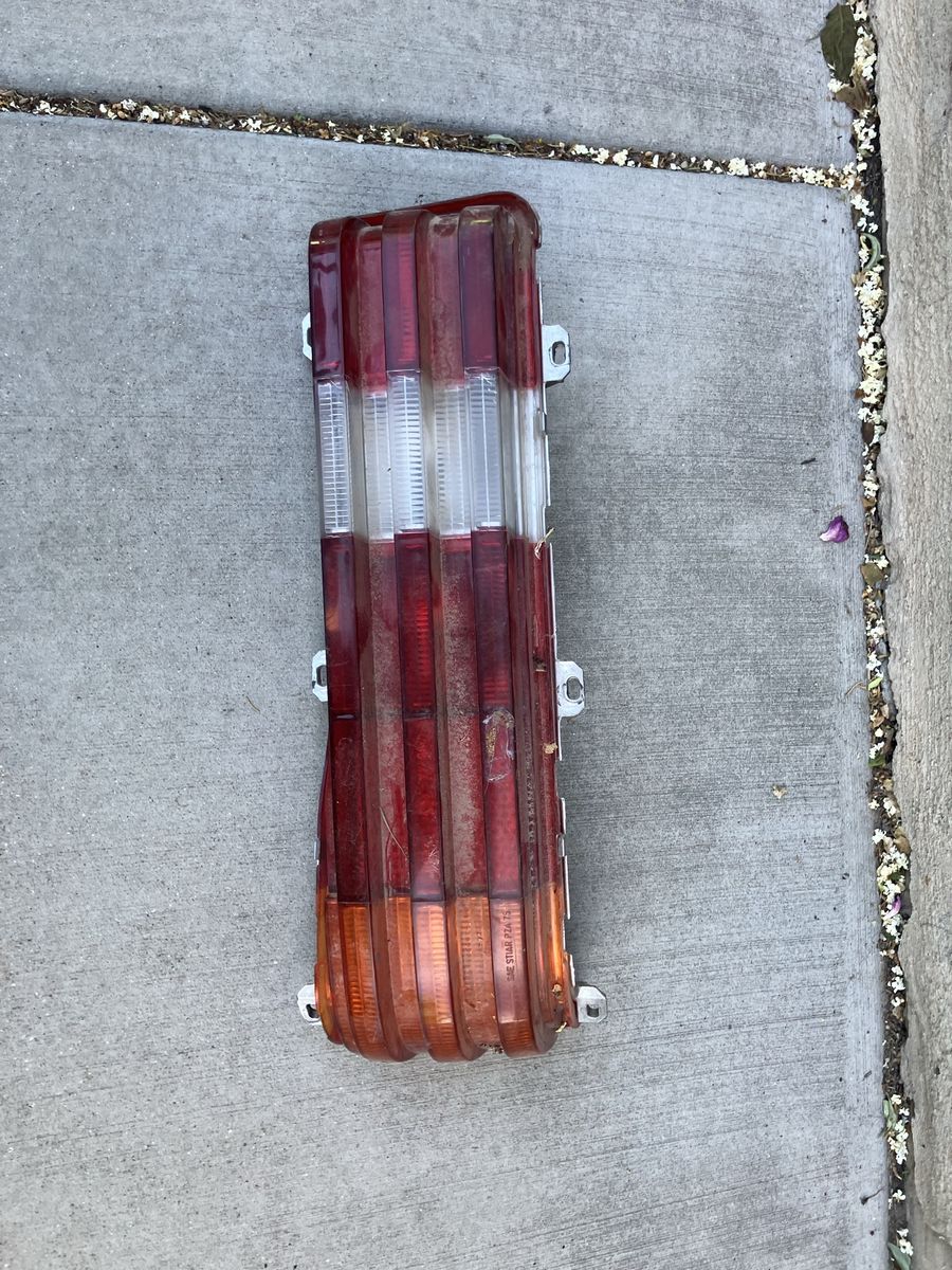 Mercedes Benz w123 tail light cover