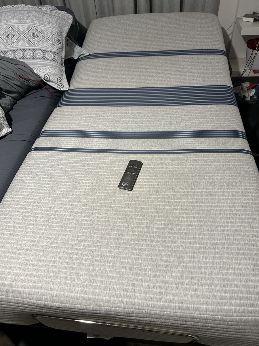 Twin XL Power Bases With Serta Mattresses