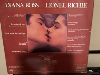 Diana Ross & Lionel Richie Endless Love Soundtrack Vinyl LP