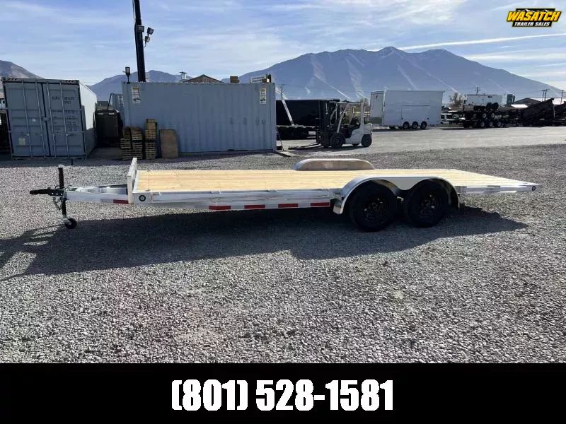 2026 Baughman Products 7x20 Aluminum Flatbed Car H