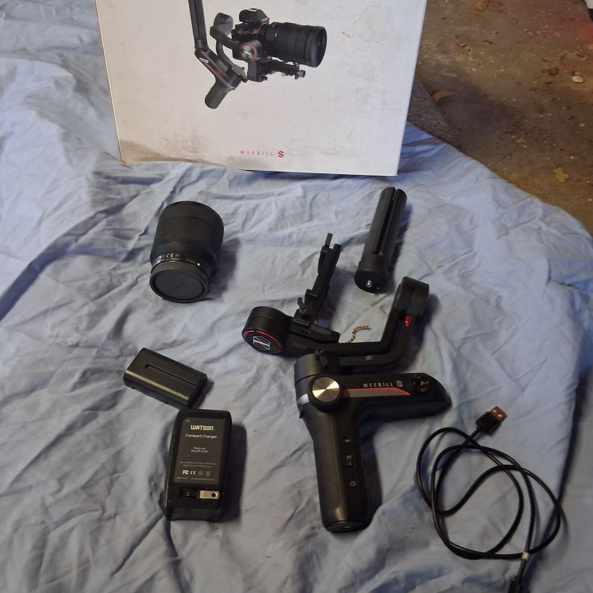 camera lens and weebill stabalizer