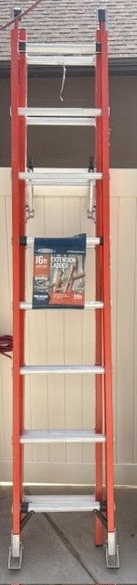 Werner Brand 16' Aluminum Extension Ladder