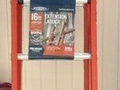 Werner Brand 16' Aluminum Extension Ladder