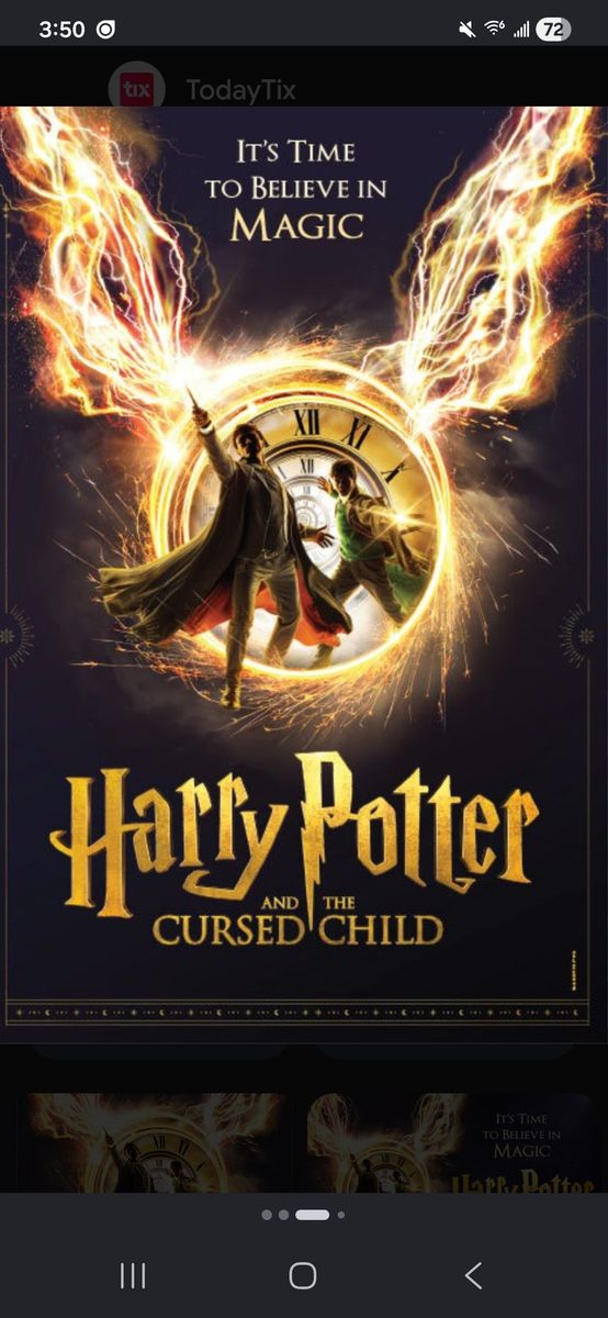 Harry Potter and the Cursed Child - Sun Oct 11
