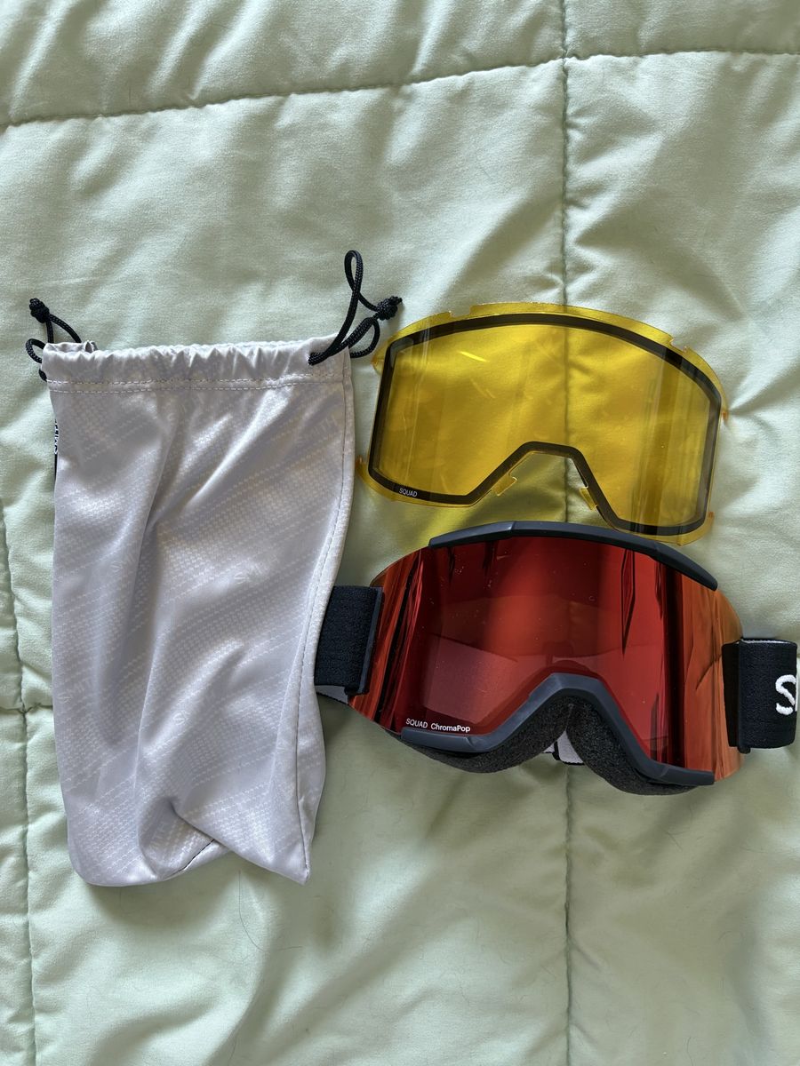 Smith Squad Snowboard And Ski Goggles