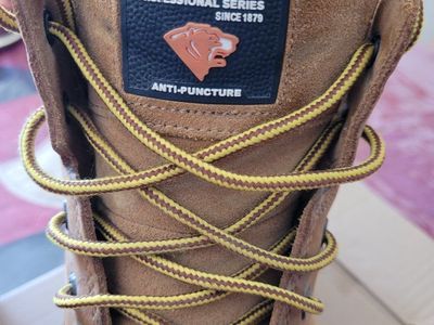 Herman Survivors Professional Series Anti-Puncture Work Boots Brown