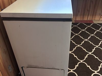 Frigidaire White Chest Food Freezer - Compact Storage