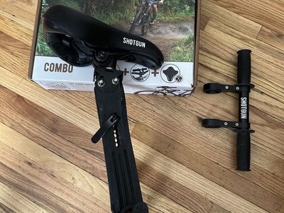 Kids Ride Shot Gun Seat and Handlebar Combo New