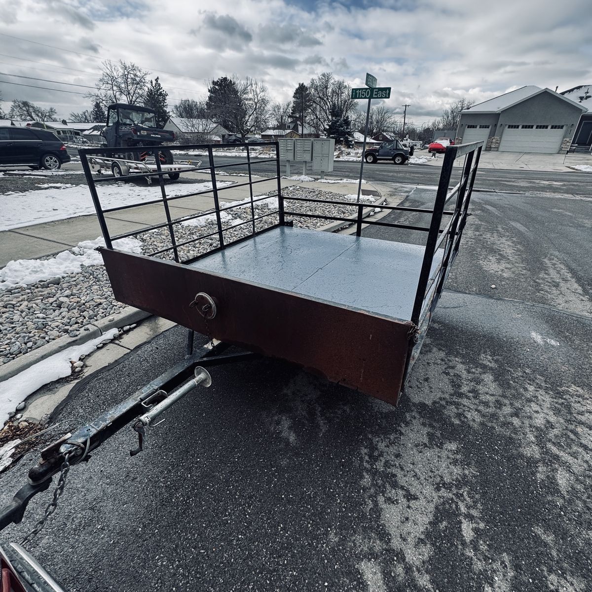 dual 4wheeler trailer