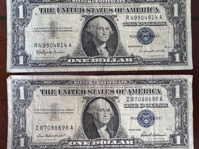 ISO Looking to buy $1 One Dollar "Silver Certificate" Notes Dollar Bills Want To Buy Buying