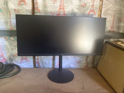 Wide desktop moniter