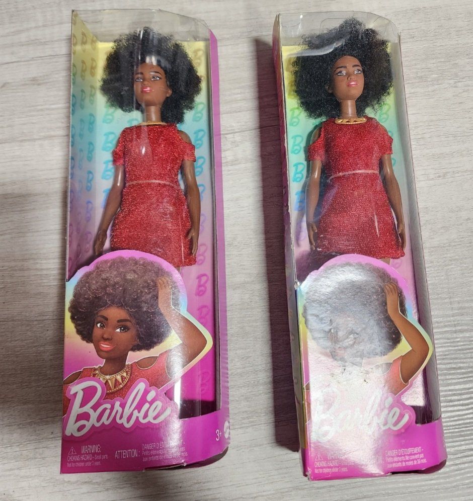 (2)New 65th Anniversary Fashionista Doll #221(Afro)