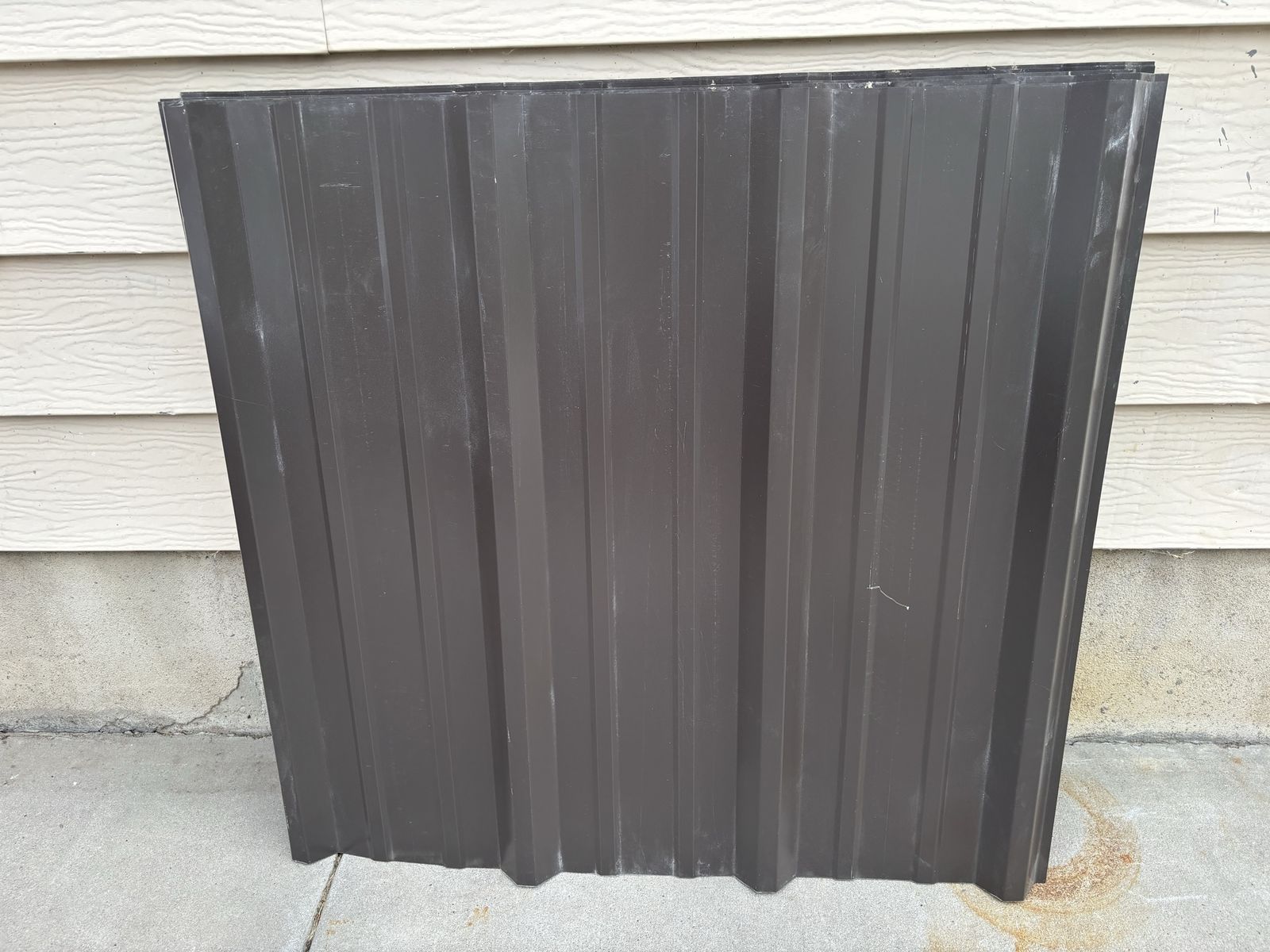 Metal Roofing Panel Burnished Slate 26 Gauge PBR
