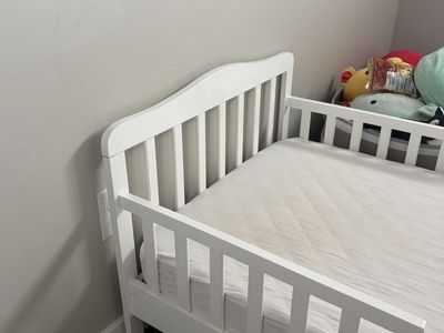 White Toddler Bed