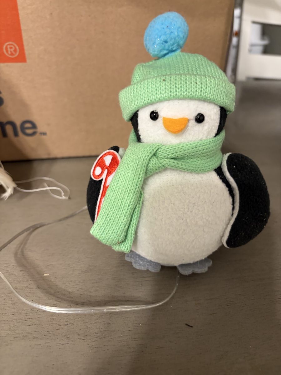 Assorted Winter and Christmas Holiday Animal Figurines Set
