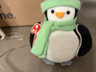 Assorted Winter and Christmas Holiday Animal Figurines Set