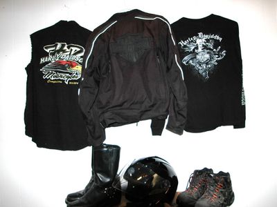 HARLEY DAVIDSON RIDING GEAR $250.00 for quick sale