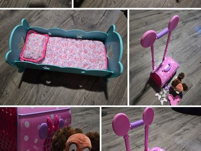 Toys, shoes, clothes