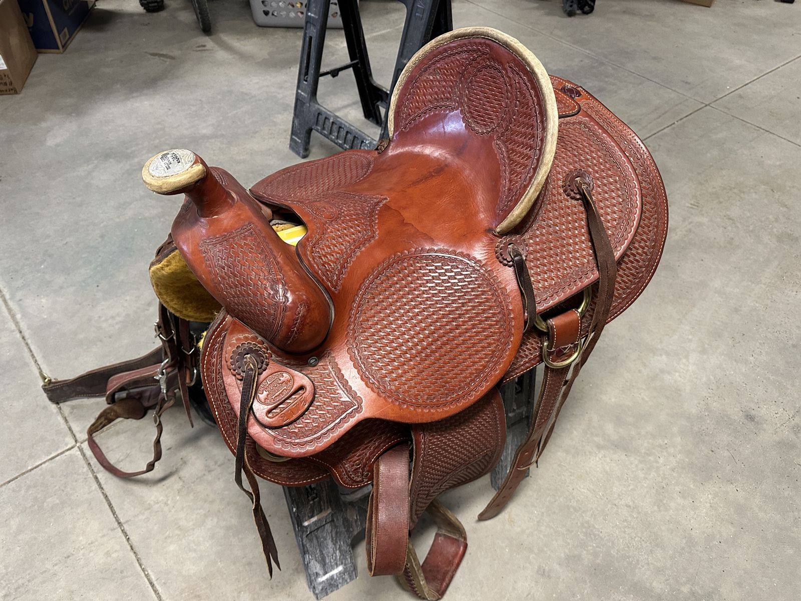 Billy Cook Maker USA Sulphur OK Rancher Saddle