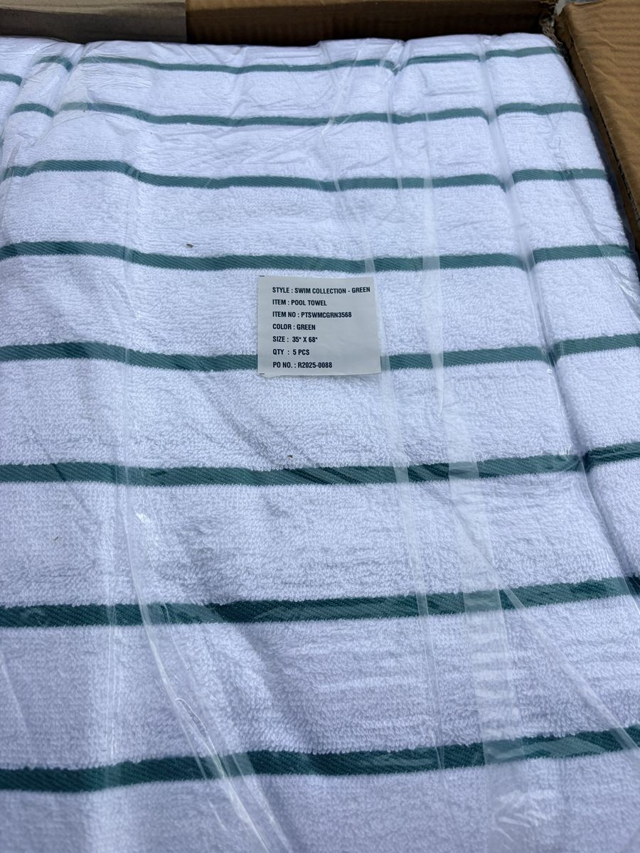 Brand new REVIVAL NEW YORK Swim Collection Pool Towel