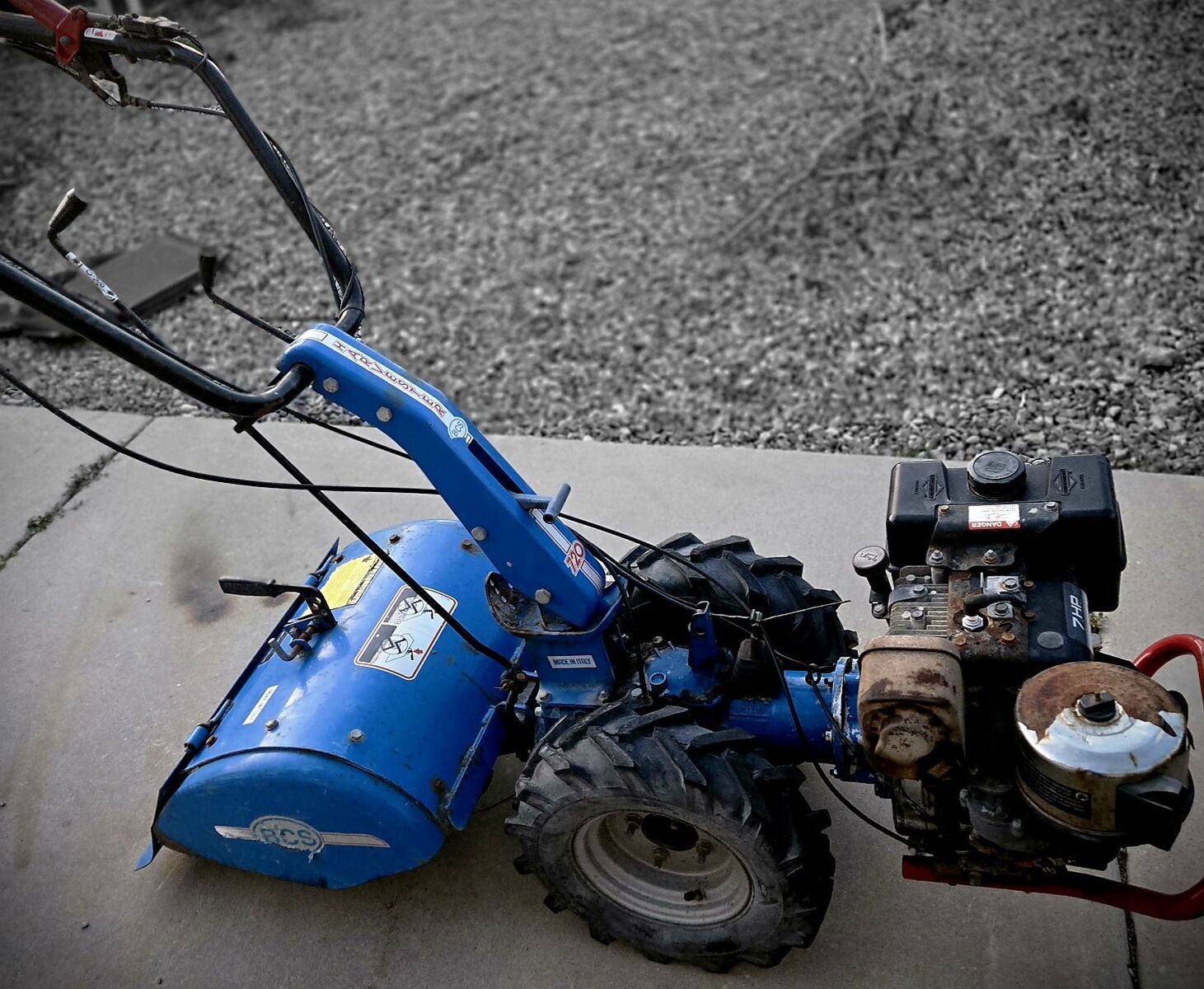 BCS TILLER/SNOW BLOWER