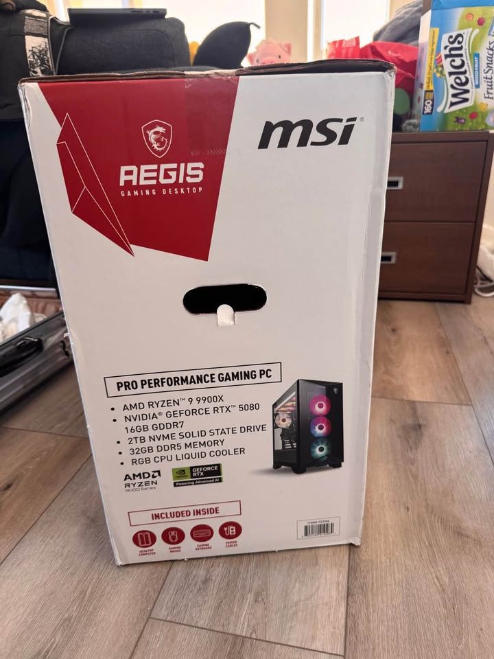 MSI Aegis ZS2 Gaming Desktop — Brand New Pro Performance PC