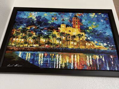 FREE Framed Colorful Canvas Wall Art