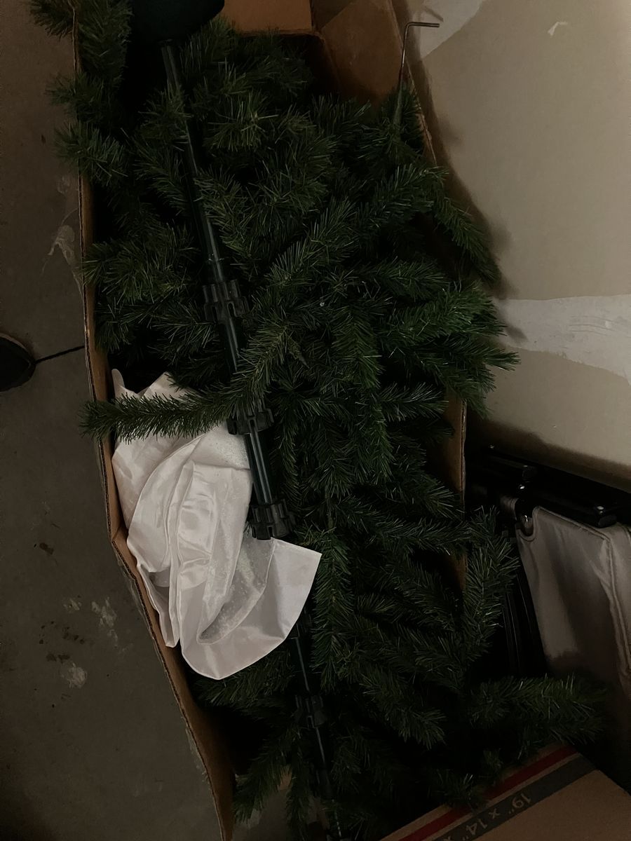 Plastic christmas tree